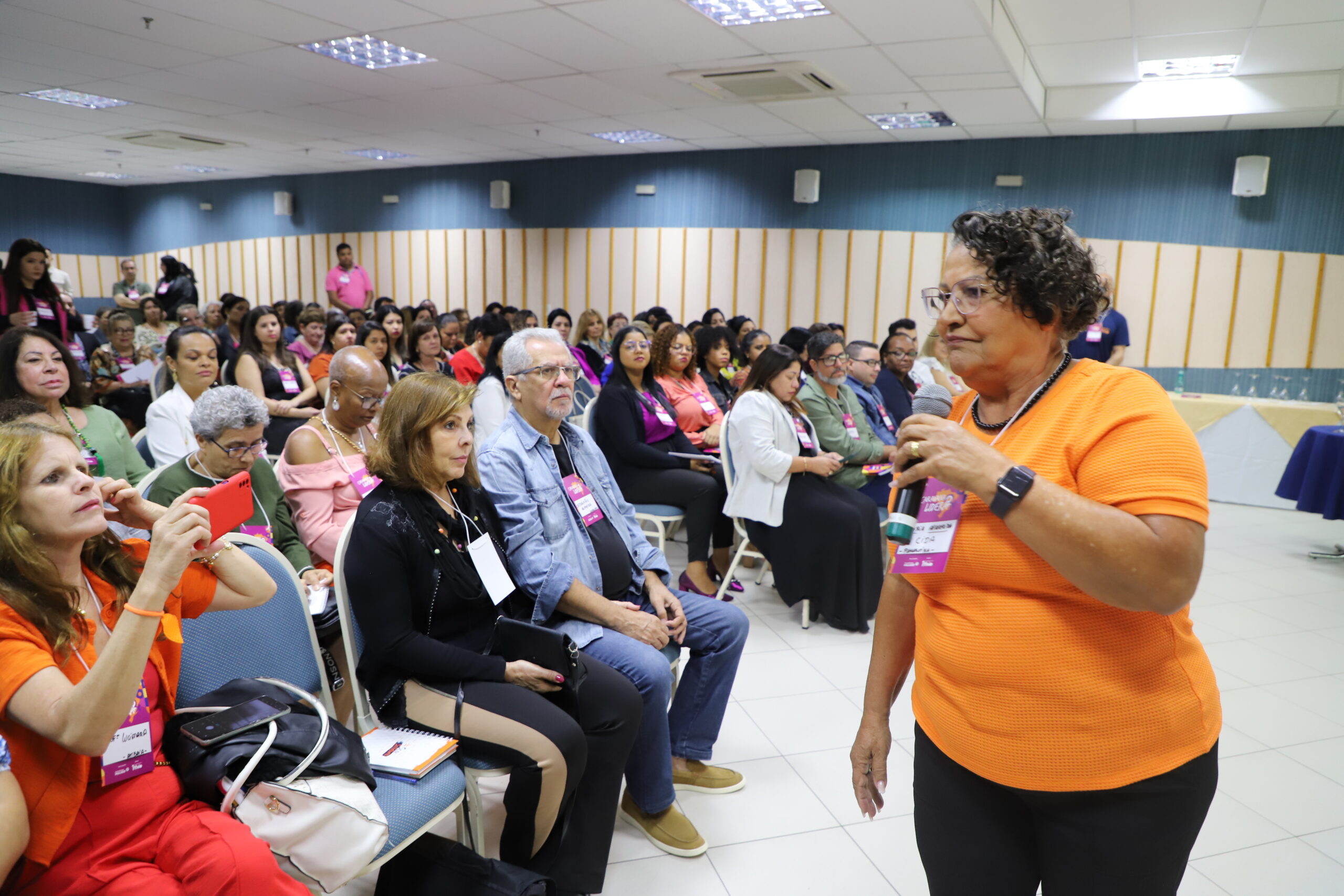 Entre as palestrantes do evento